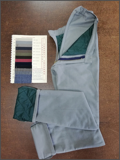 pantalone imbottituta singola