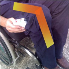 pantalone gambe riscaldate