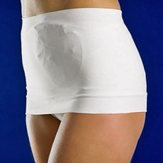 fascia stomia bianca a compressione leggera lyddawear 