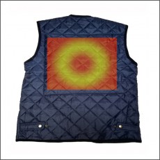gilet riscaldato schiena